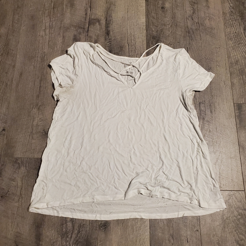 White American Eagle Soft And Sexy Shirt